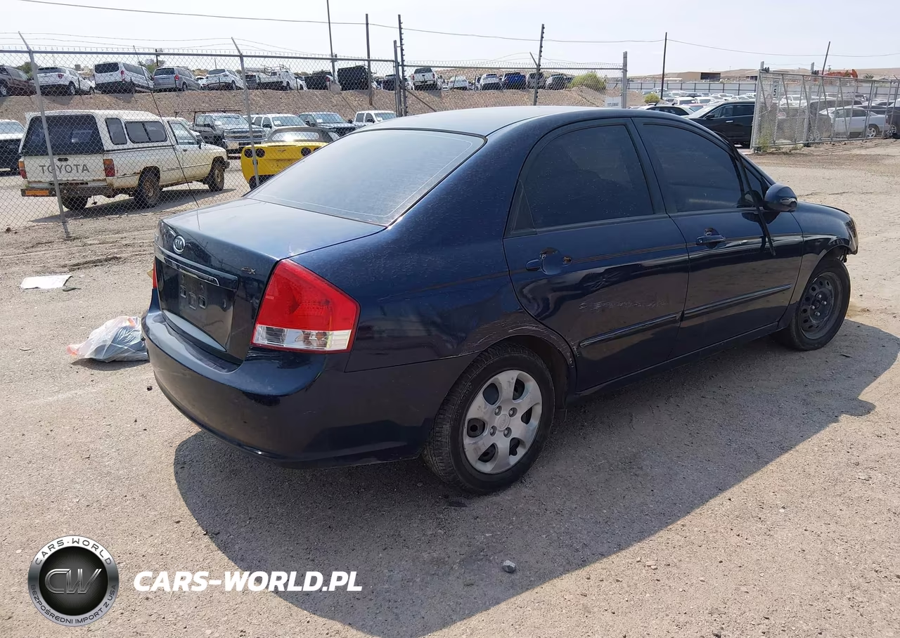 2007 Kia Spectra Ex VIN:KNAFE121575399201 - 4