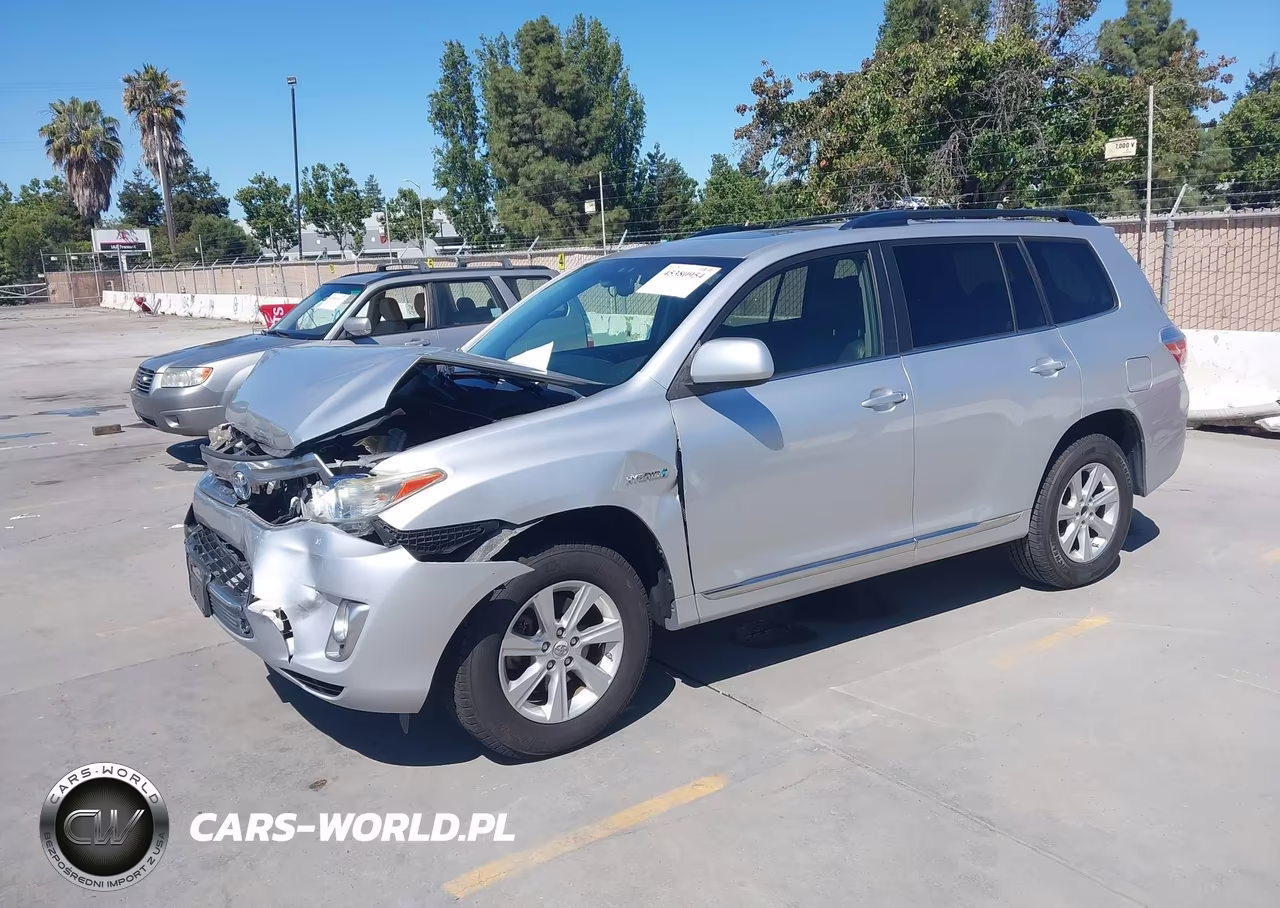 2013 Toyota Highlander Hybrid Base V6 VIN:JTEBC3EH0D2010999 - 2