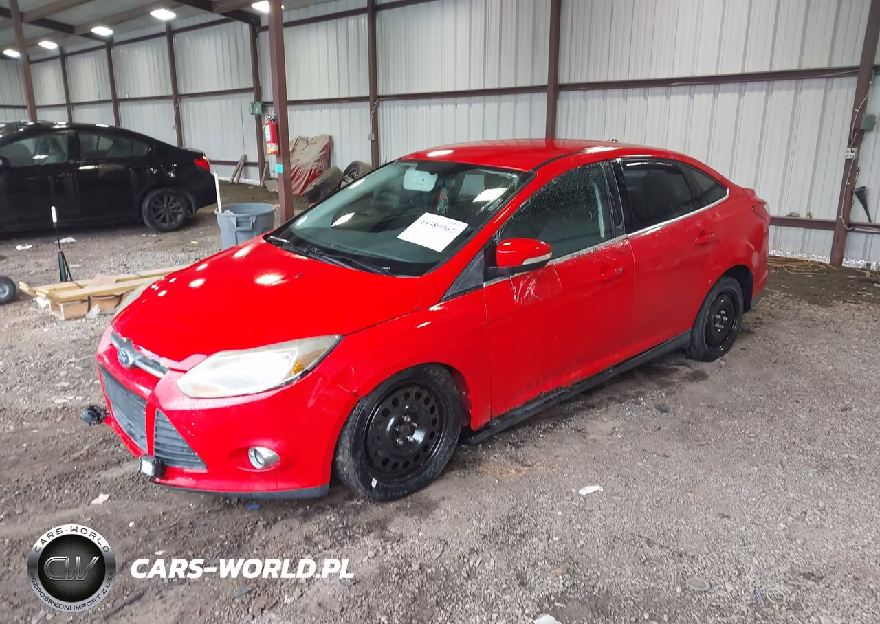 2012 Ford Focus Sel VIN:1FAHP3H25CL325306 - 2