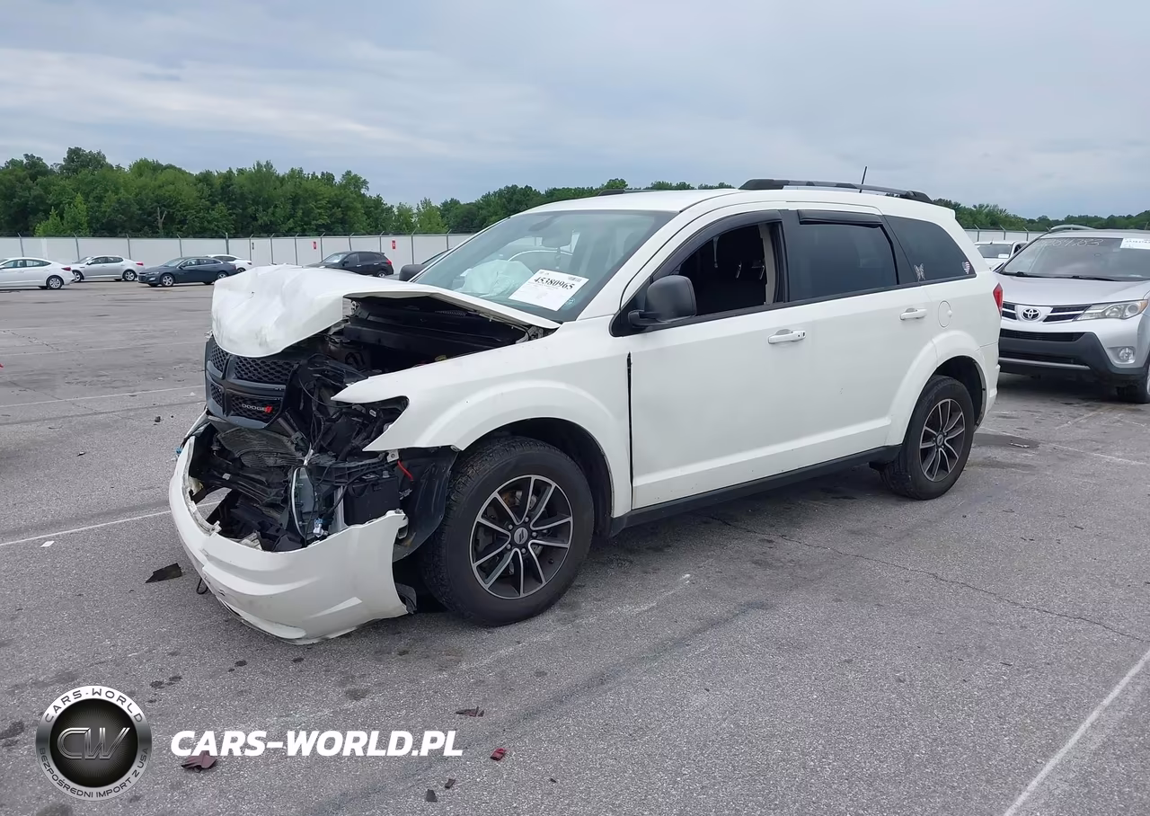 2018 Dodge Journey Se VIN:3C4PDCAB7JT446364 - 2