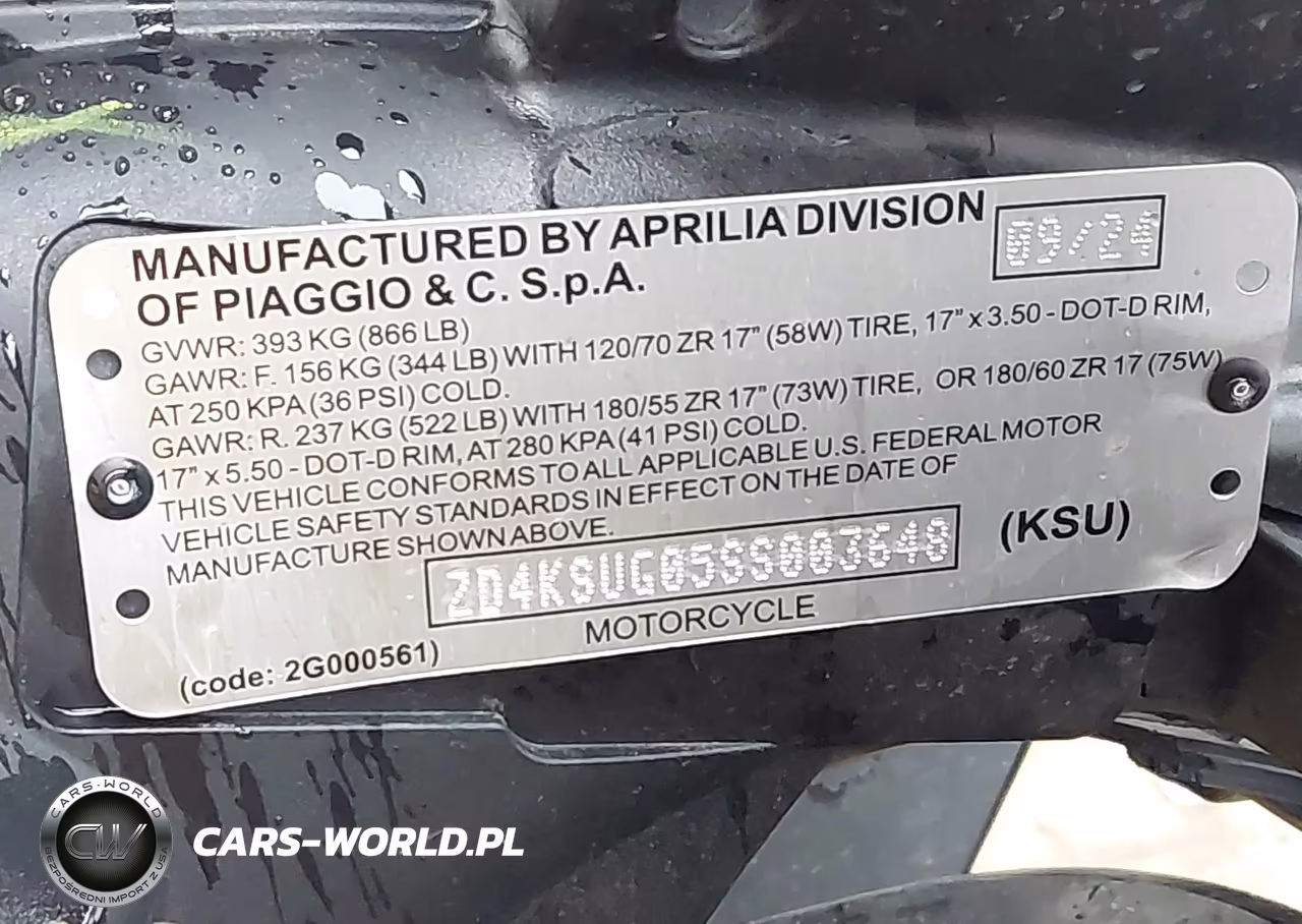 2025 Aprilia Rs 660 VIN:ZD4KSUG05SS003648 - 10