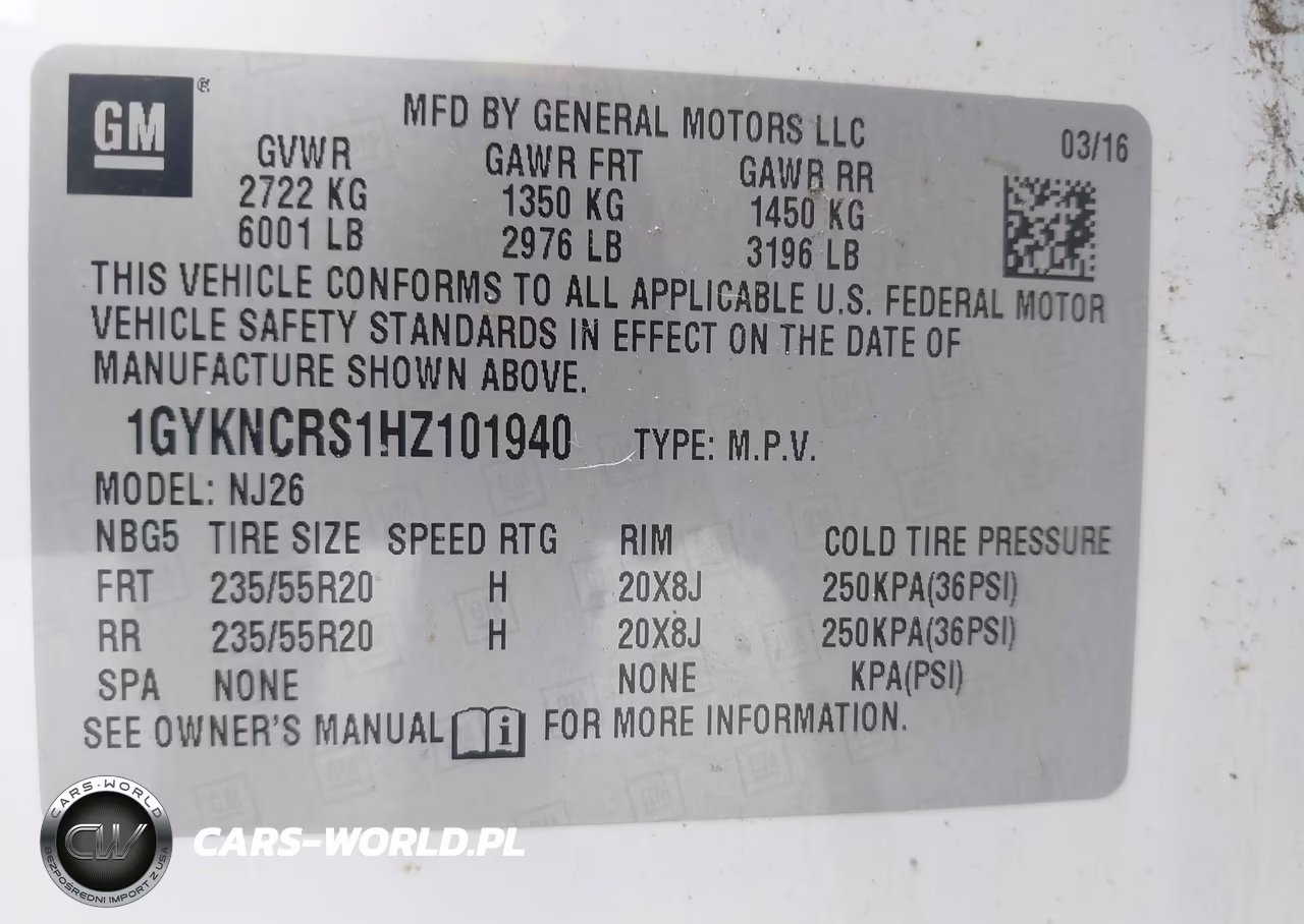 2017 Cadillac Xt5 Premium Luxury VIN:1GYKNCRS1HZ101940 - 9
