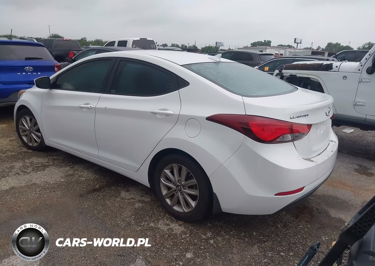 2015 Hyundai Elantra Se VIN:5NPDH4AE9FH576175 - 3