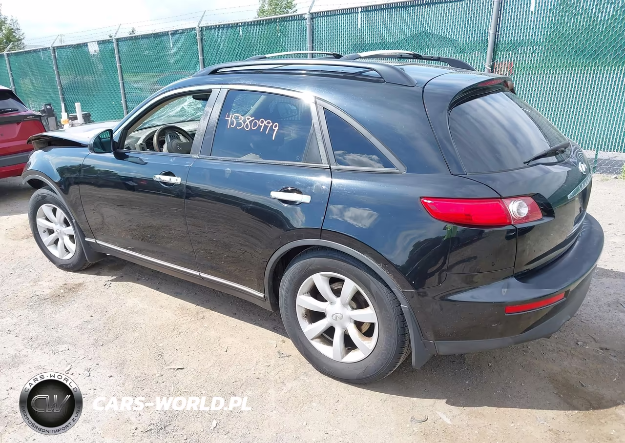 2004 Infiniti Fx35 VIN:JNRAS08WX4X223344 - 3