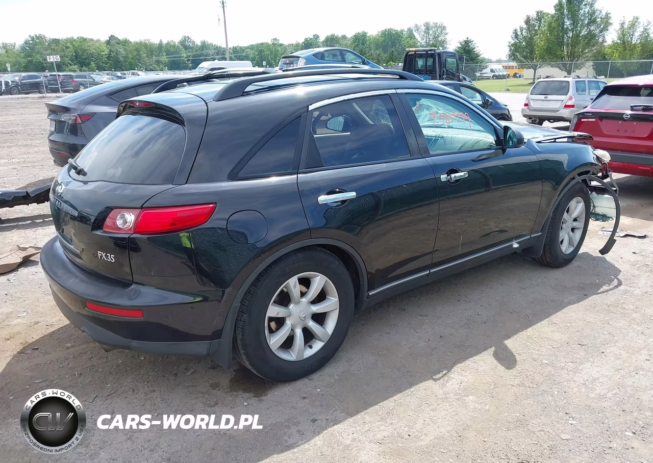 2004 Infiniti Fx35 VIN:JNRAS08WX4X223344 - 4