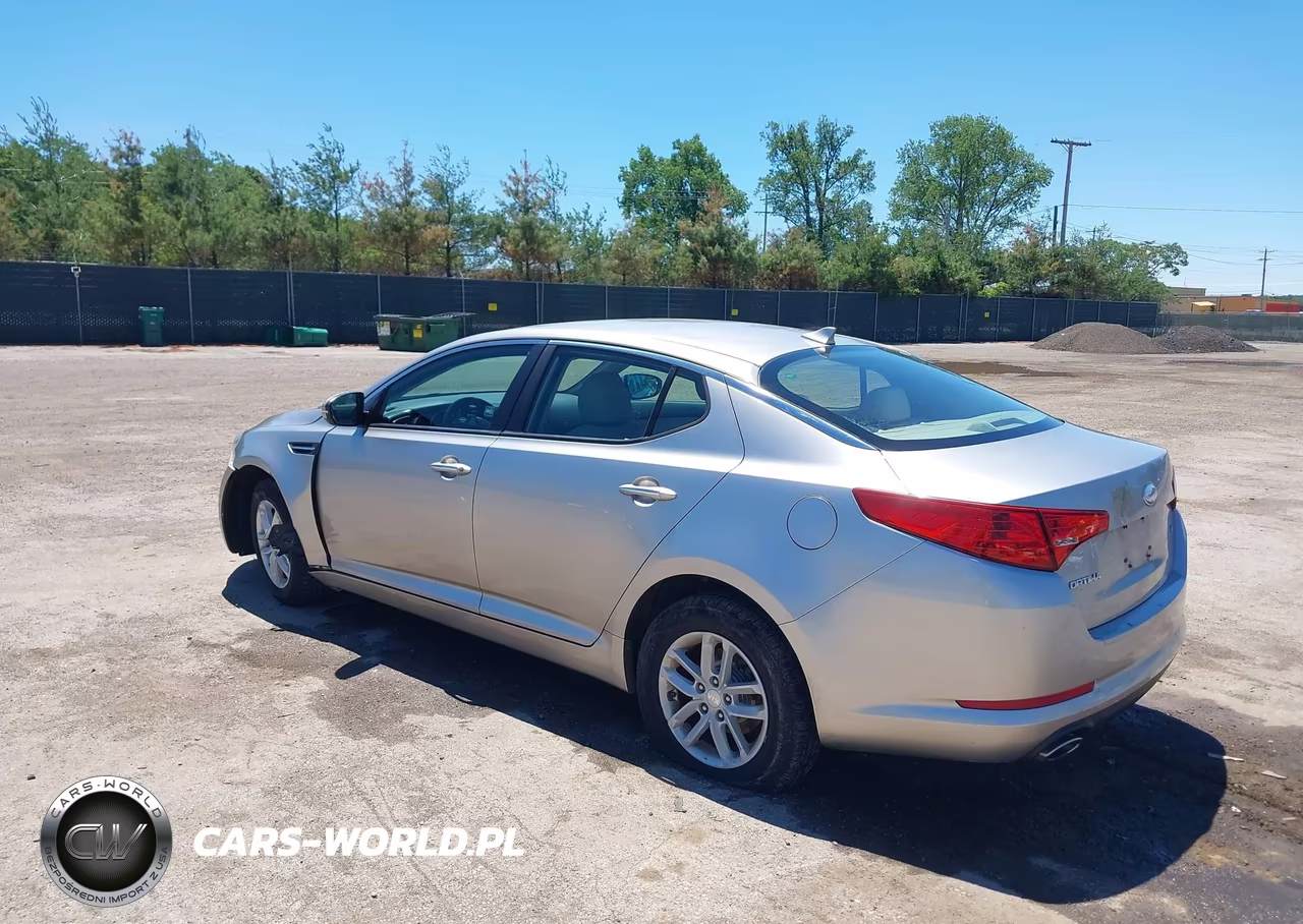 2013 Kia Optima Lx VIN:KNAGM4A76D5363270 - 3
