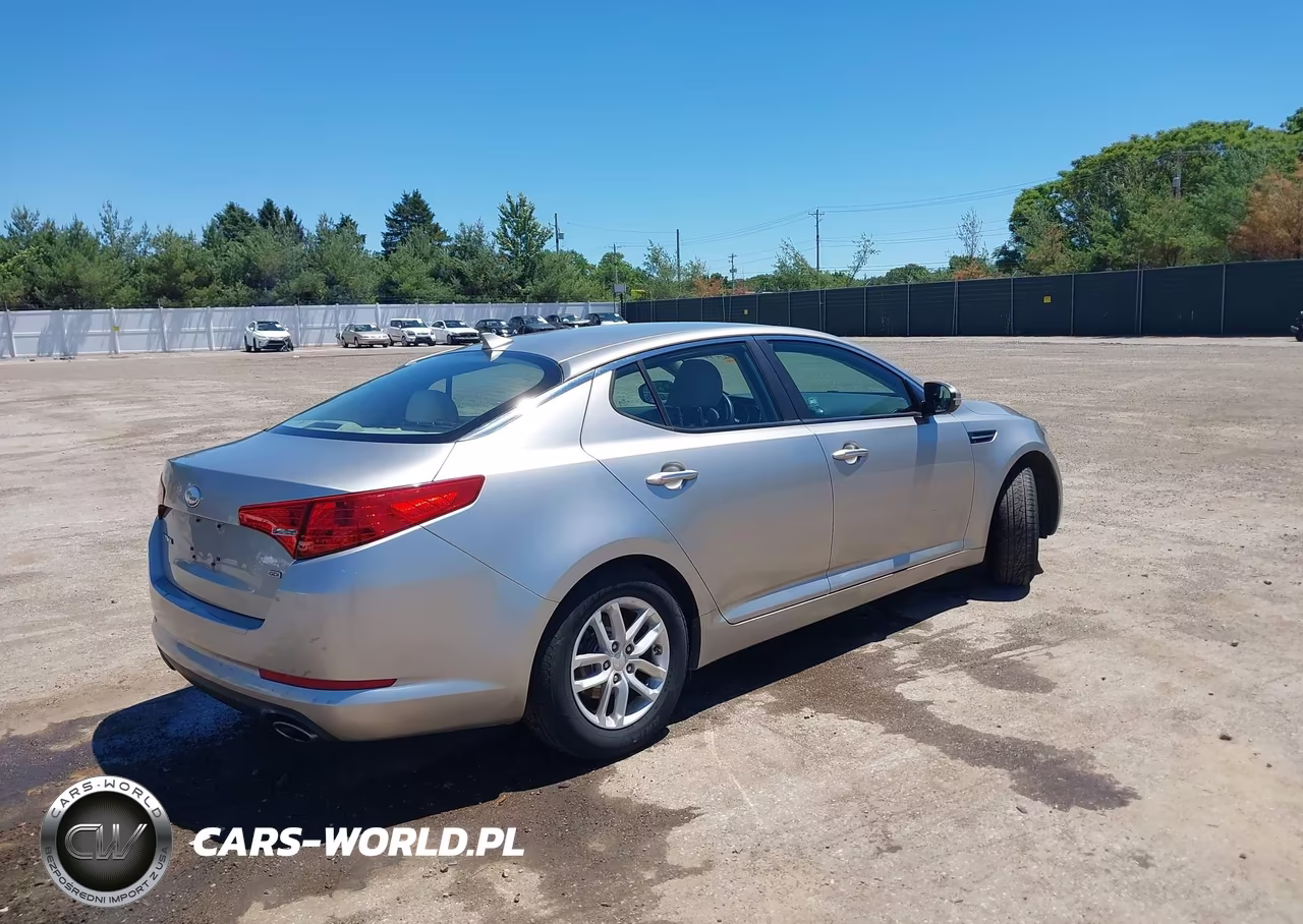 2013 Kia Optima Lx VIN:KNAGM4A76D5363270 - 4