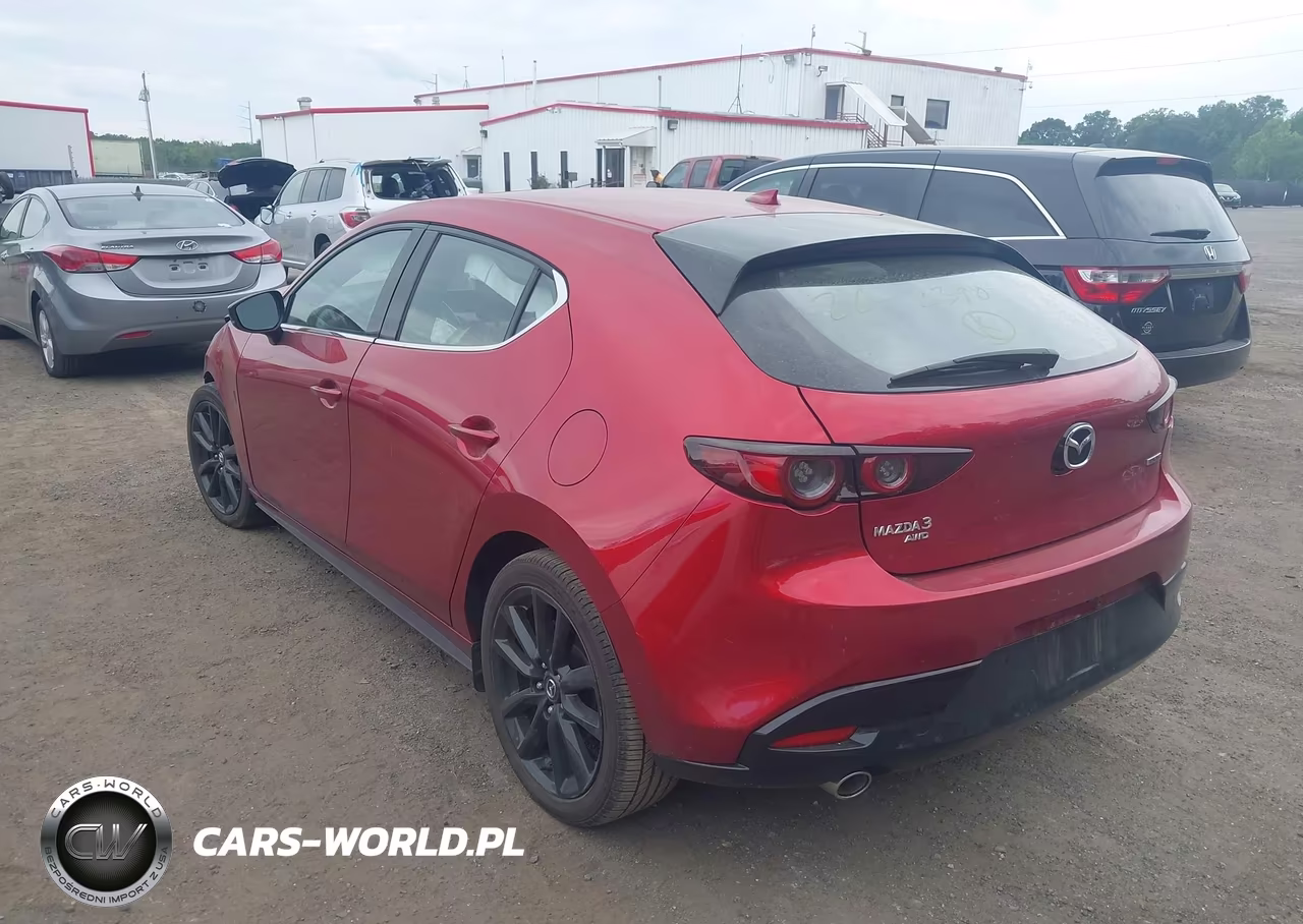2019 Mazda Mazda3 Premium Package VIN:JM1BPBNM8K1143836 - 3