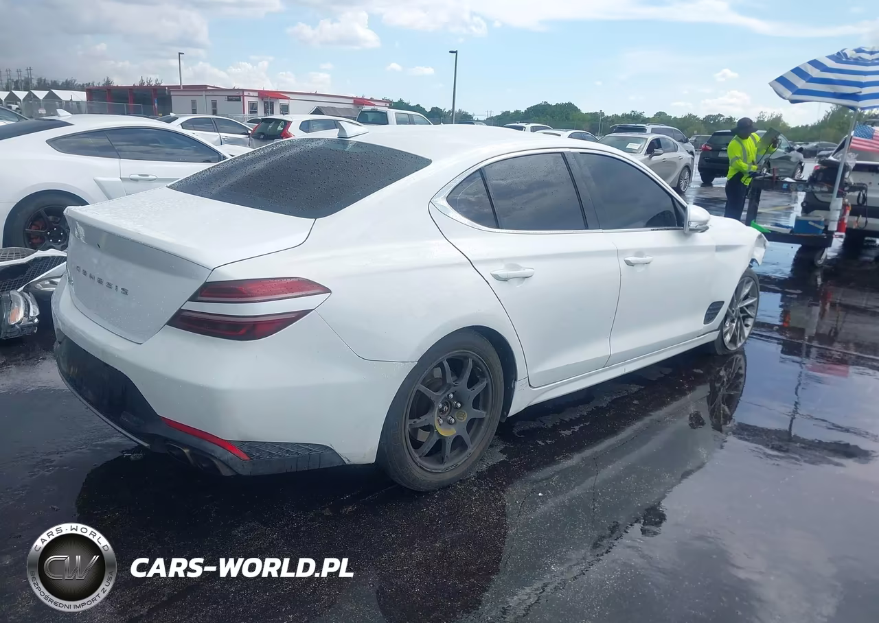 2022 Genesis G70 2.0T Rwd VIN:KMTG34TA8NU093305 - 4