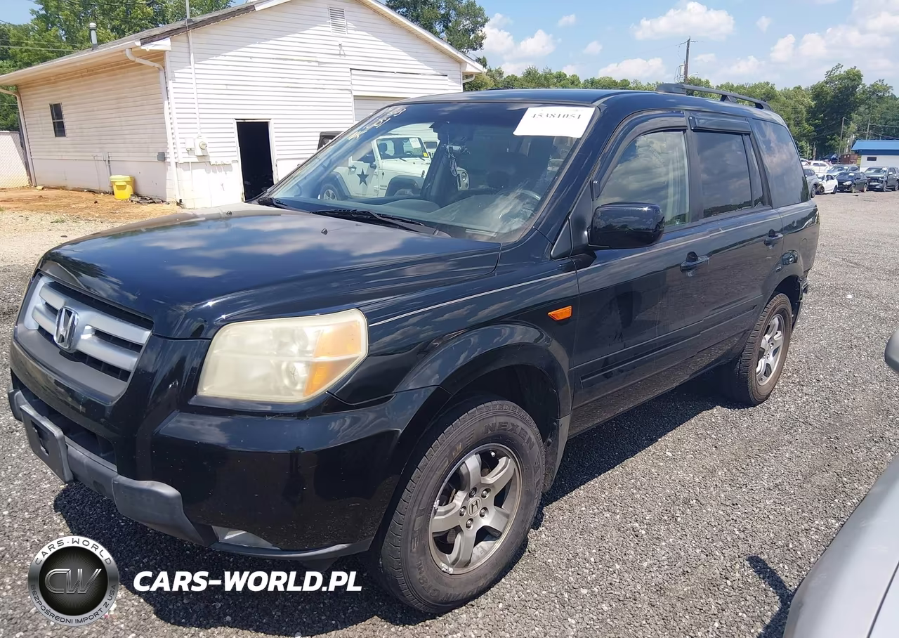 2007 Honda Pilot Ex-L VIN:5FNYF28597B003293 - 2
