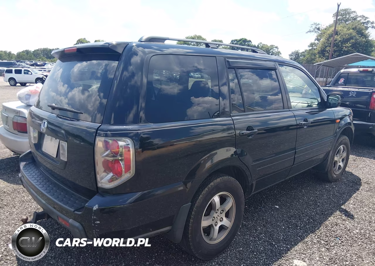 2007 Honda Pilot Ex-L VIN:5FNYF28597B003293 - 4