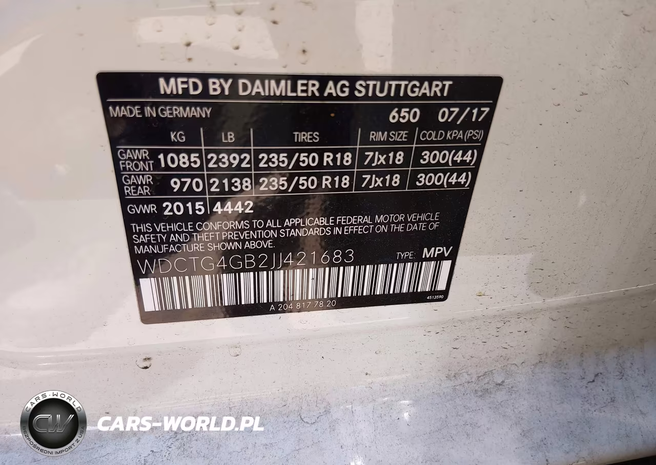 2018 Mercedes-Benz Gla 250 4Matic VIN:WDCTG4GB2JJ421683 - 9