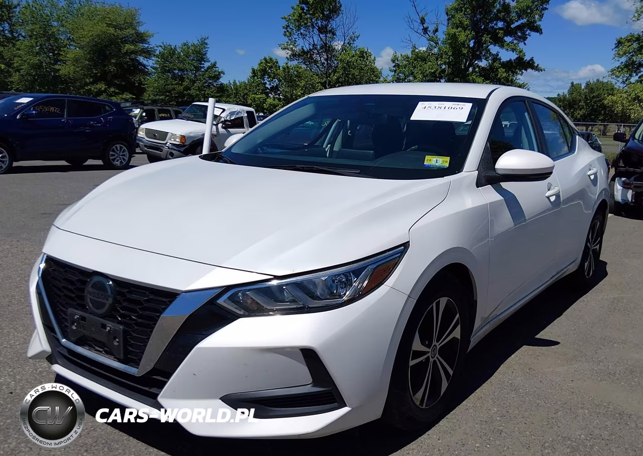 2020 Nissan Sentra Sv Xtronic Cvt VIN:3N1AB8CV8LY287752 - 2