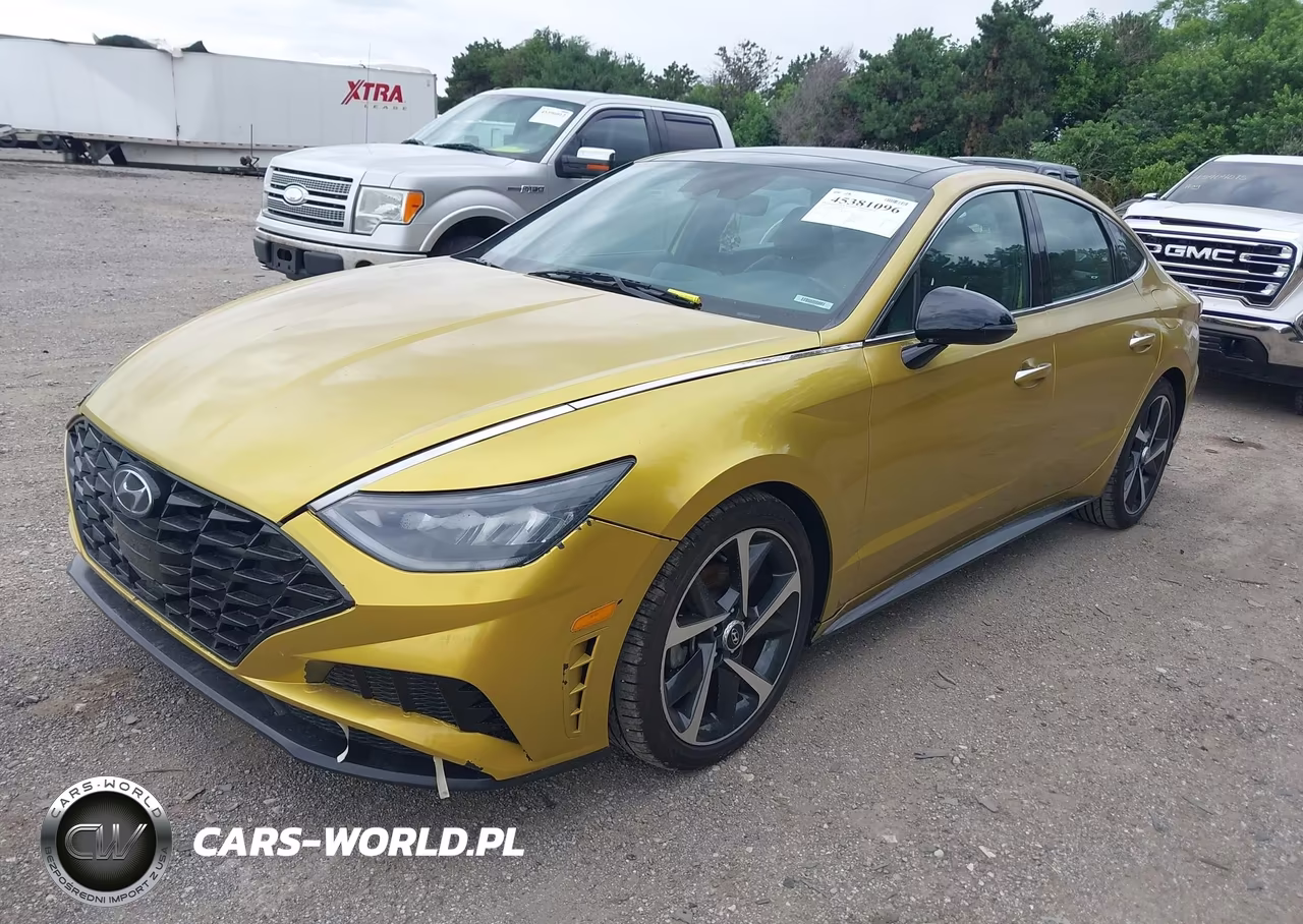 2021 Hyundai Sonata Sel Plus VIN:5NPEJ4J2XMH123856 - 2