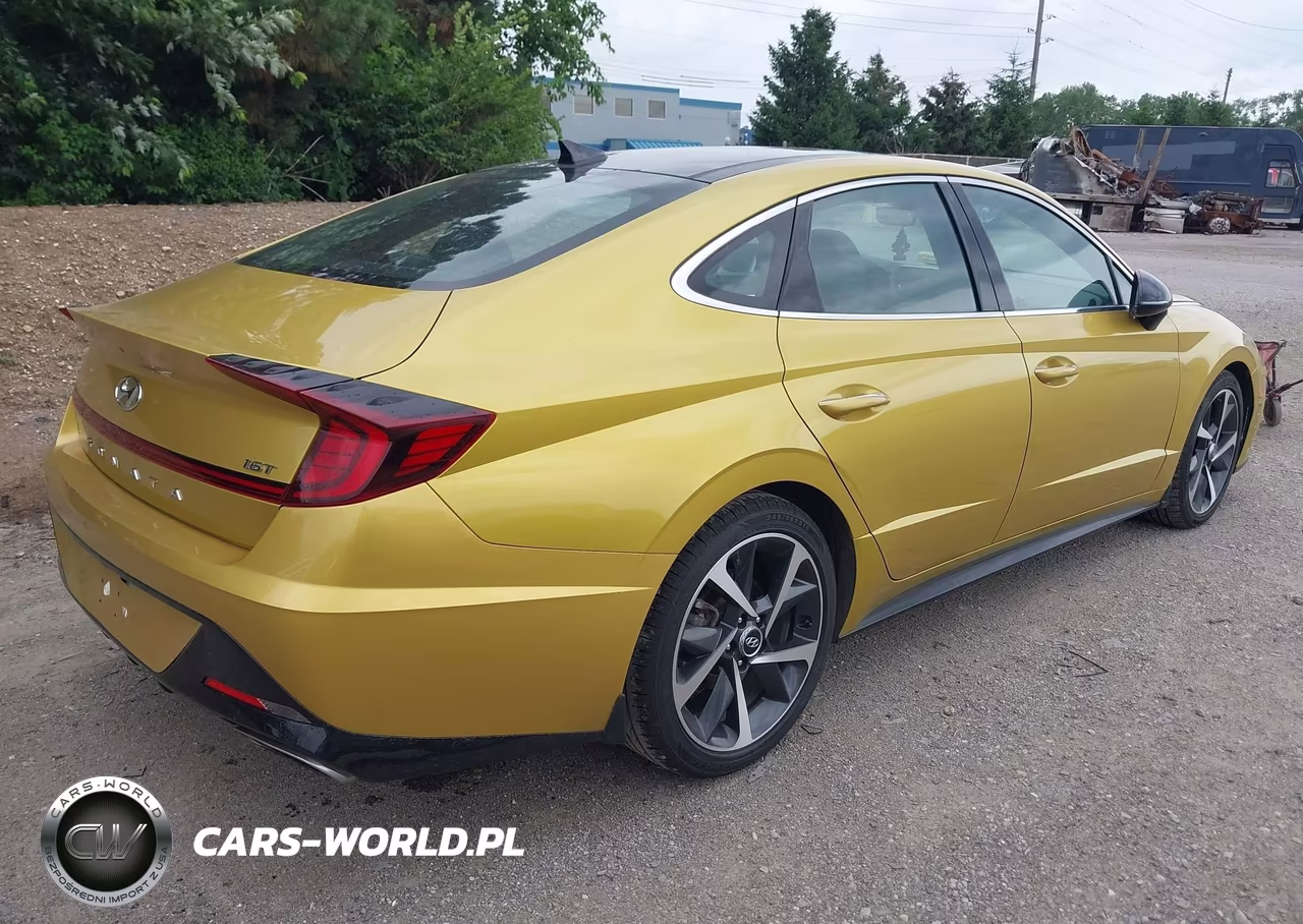 2021 Hyundai Sonata Sel Plus VIN:5NPEJ4J2XMH123856 - 4