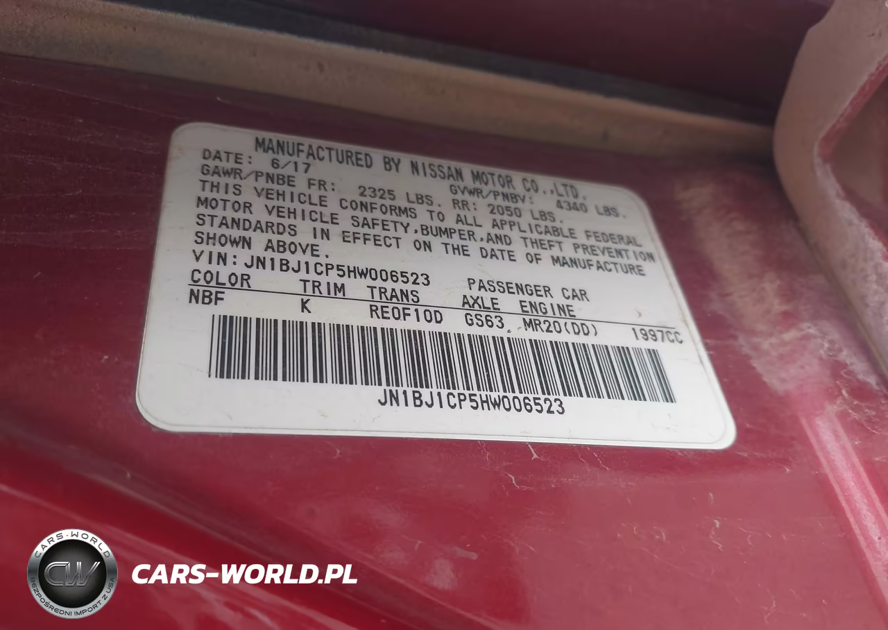2017 Nissan Rogue Sport Sl VIN:JN1BJ1CP5HW006523 - 9