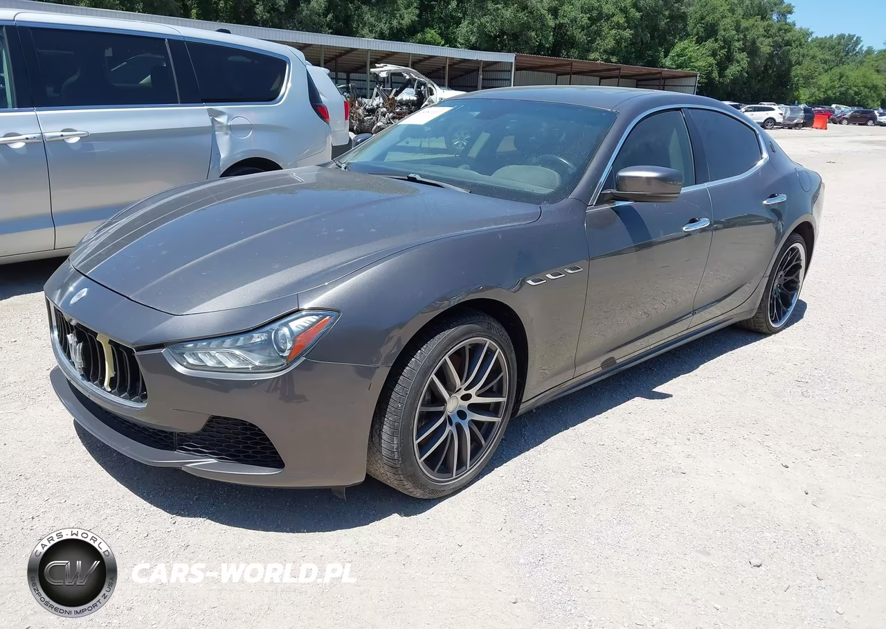 2016 Maserati Ghibli VIN:ZAM57XSA6G1175045 - 2