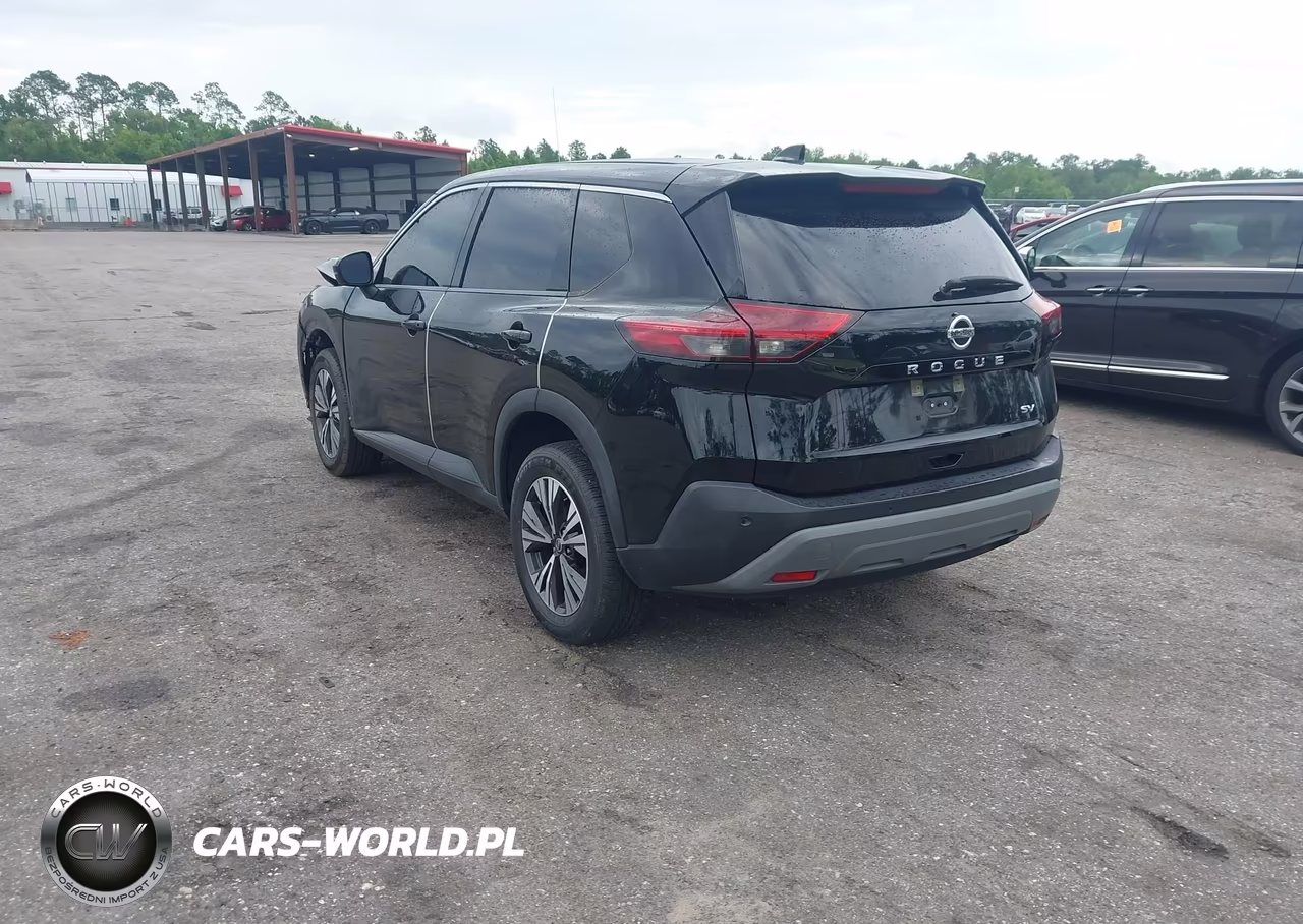 2021 Nissan Rogue Sv Fwd VIN:JN8AT3BA8MW007336 - 3