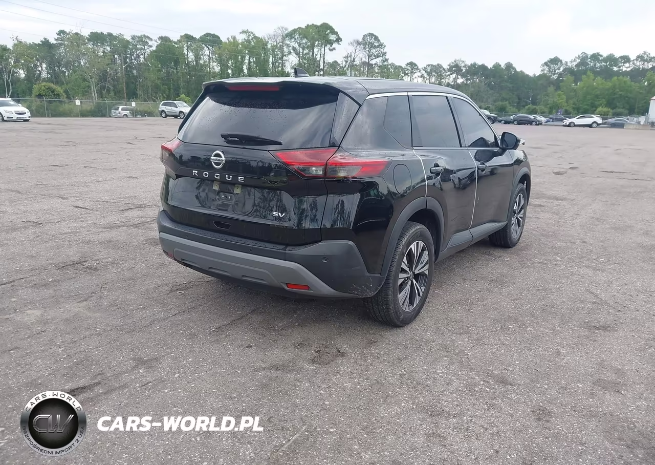 2021 Nissan Rogue Sv Fwd VIN:JN8AT3BA8MW007336 - 4