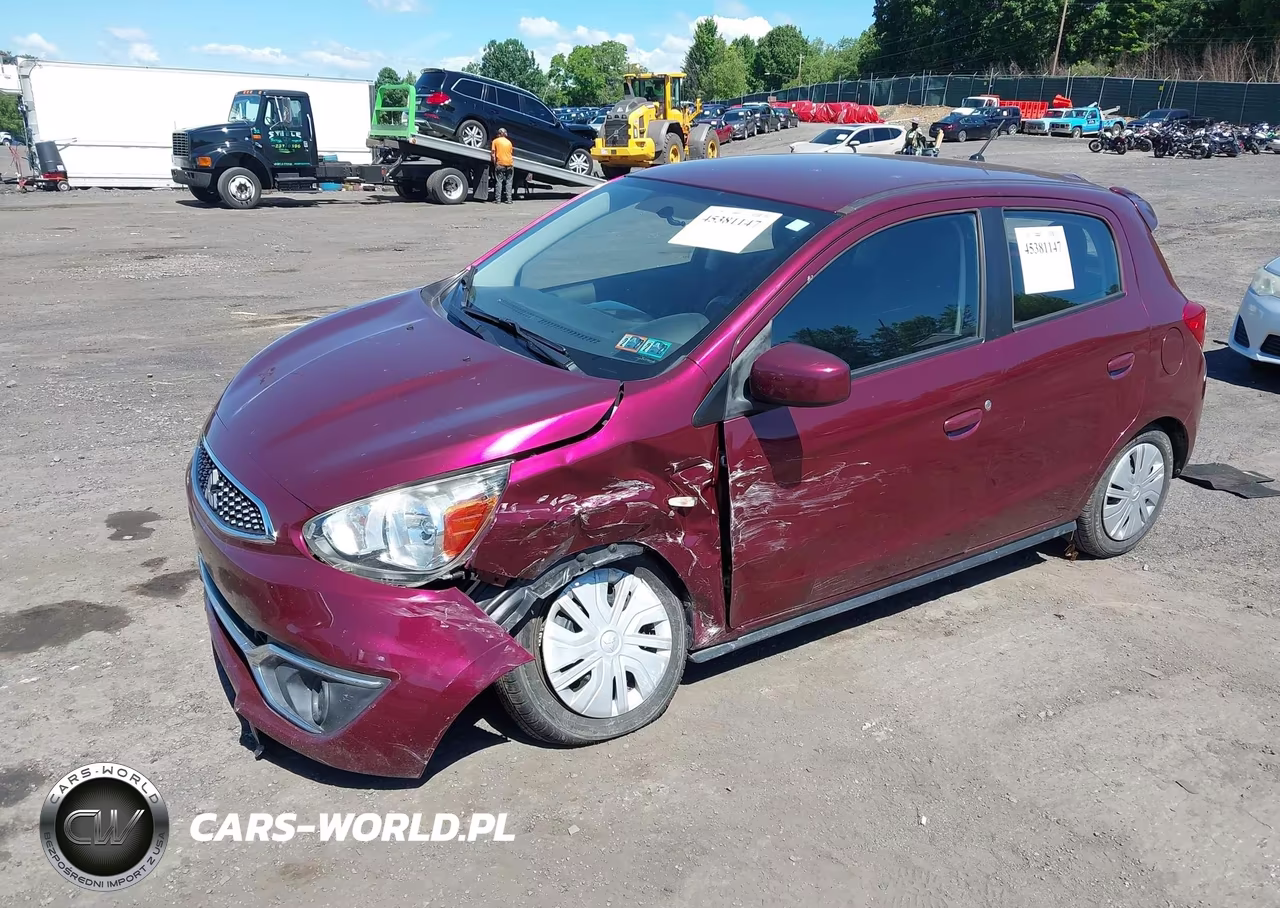 2017 Mitsubishi Mirage Es VIN:ML32A3HJ2HH009609 - 2
