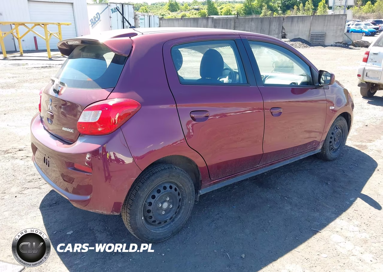 2017 Mitsubishi Mirage Es VIN:ML32A3HJ2HH009609 - 4