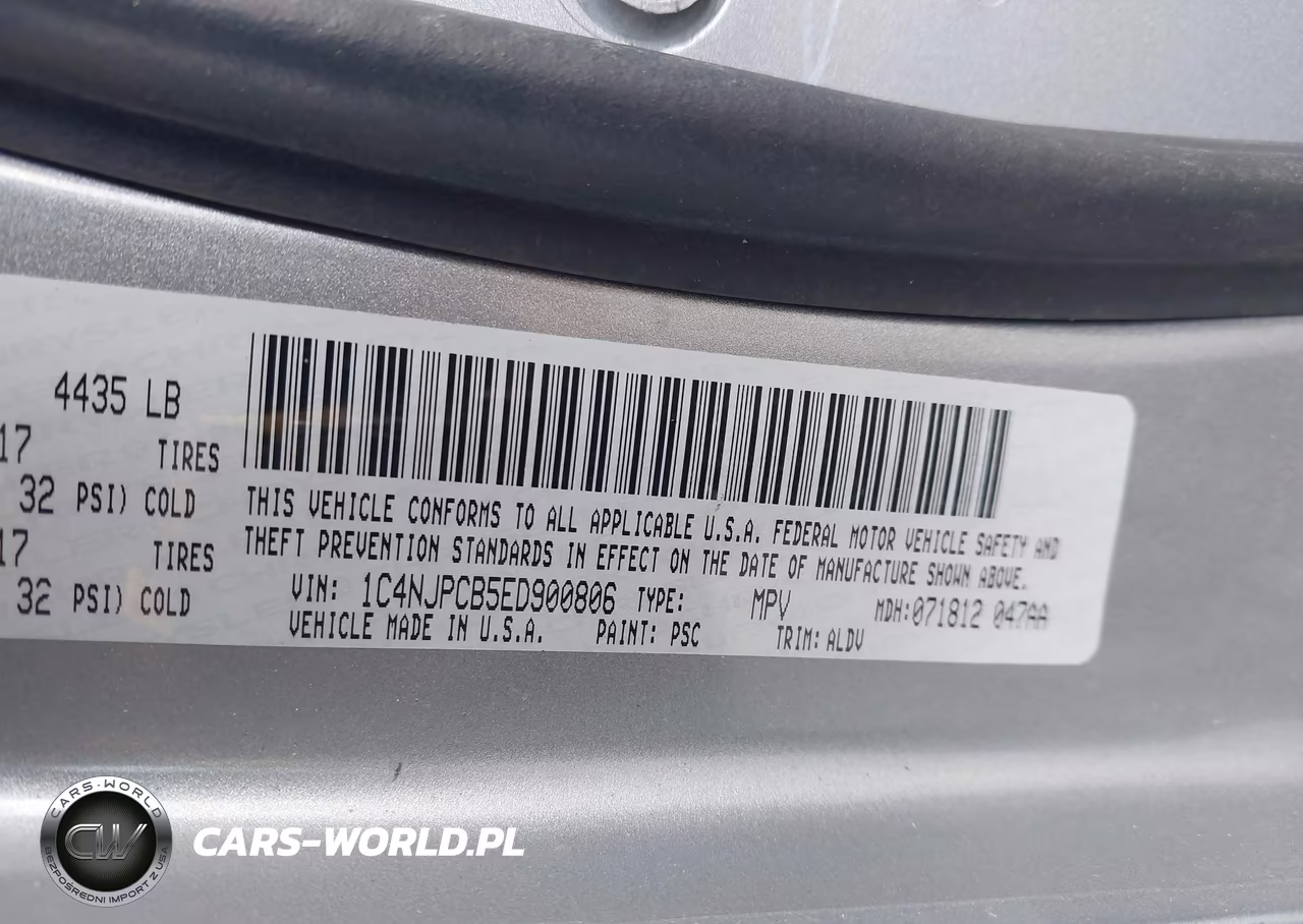 2014 Jeep Patriot Limited VIN:1C4NJPCB5ED900806 - 9