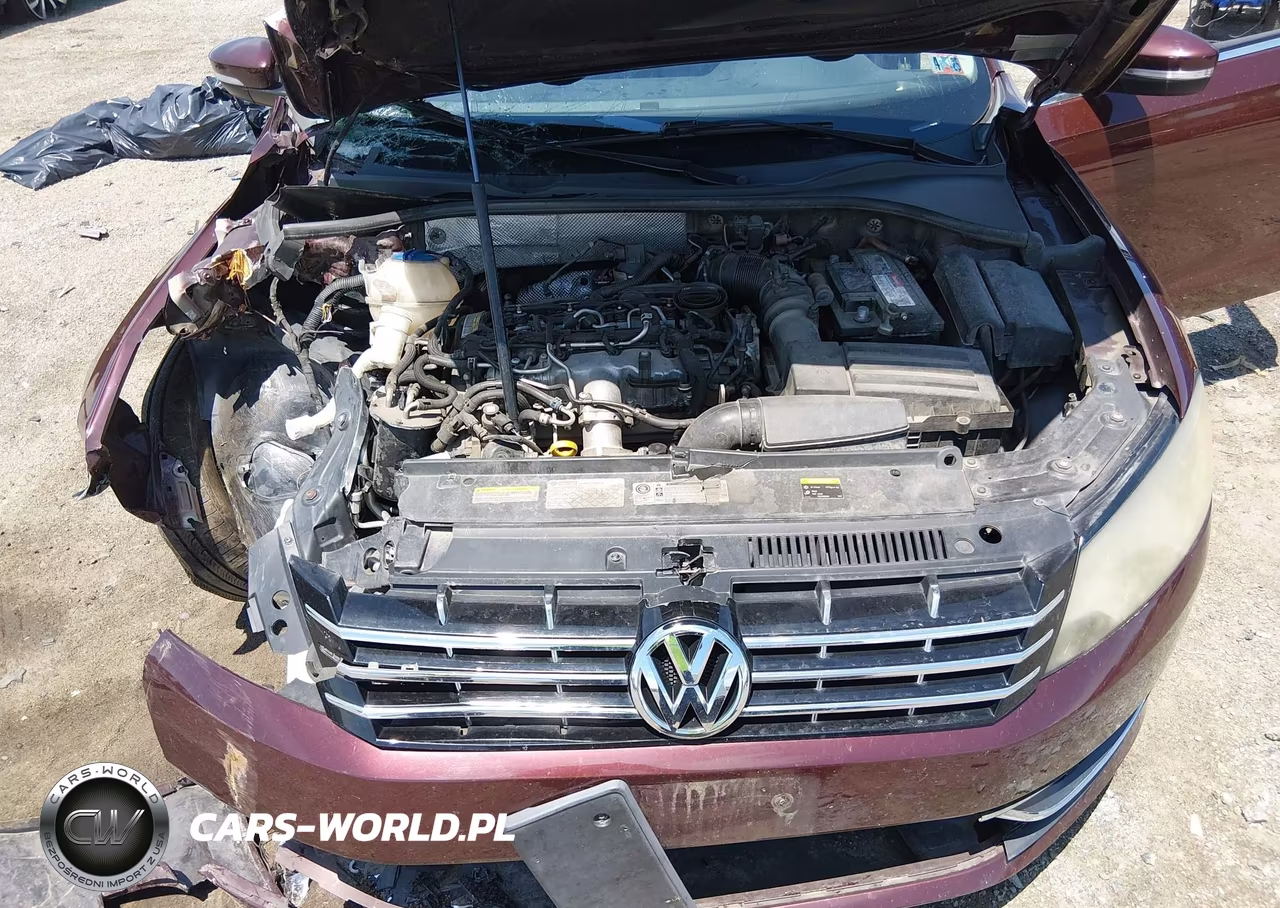 2014 Volkswagen Passat 2.0L Tdi Se VIN:1VWBN7A33EC098410 - 10