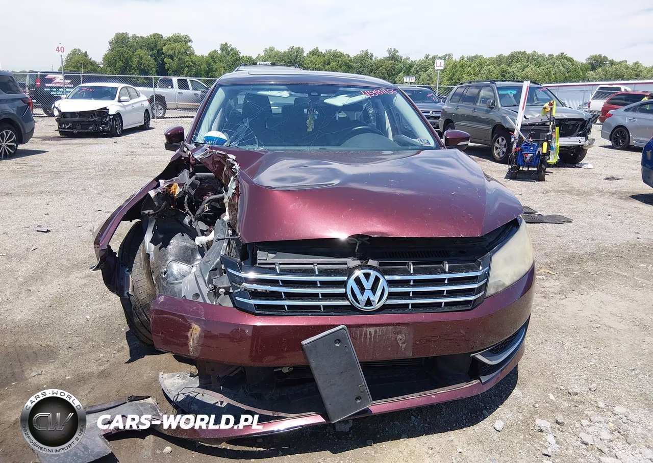 2014 Volkswagen Passat 2.0L Tdi Se VIN:1VWBN7A33EC098410 - 12