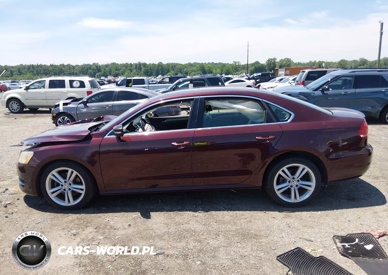 2014 Volkswagen Passat 2.0L Tdi Se VIN:1VWBN7A33EC098410 - 14