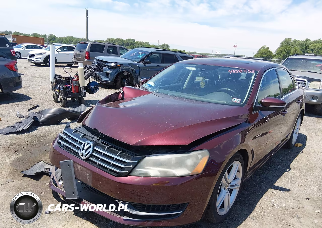 2014 Volkswagen Passat 2.0L Tdi Se VIN:1VWBN7A33EC098410 - 6