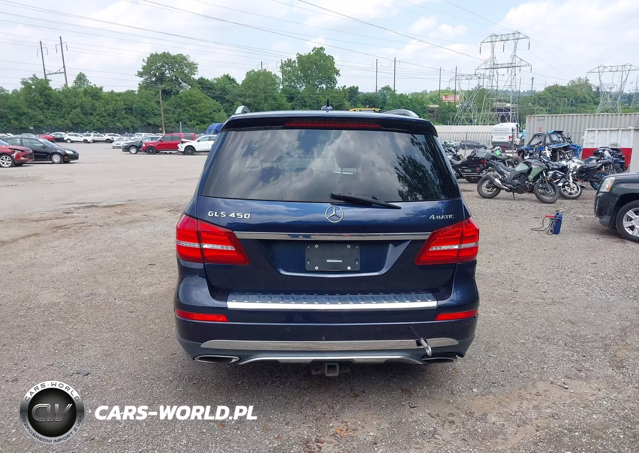 2017 Mercedes-Benz Gls 450 4Matic VIN:4JGDF6EE3HA787633 - 16