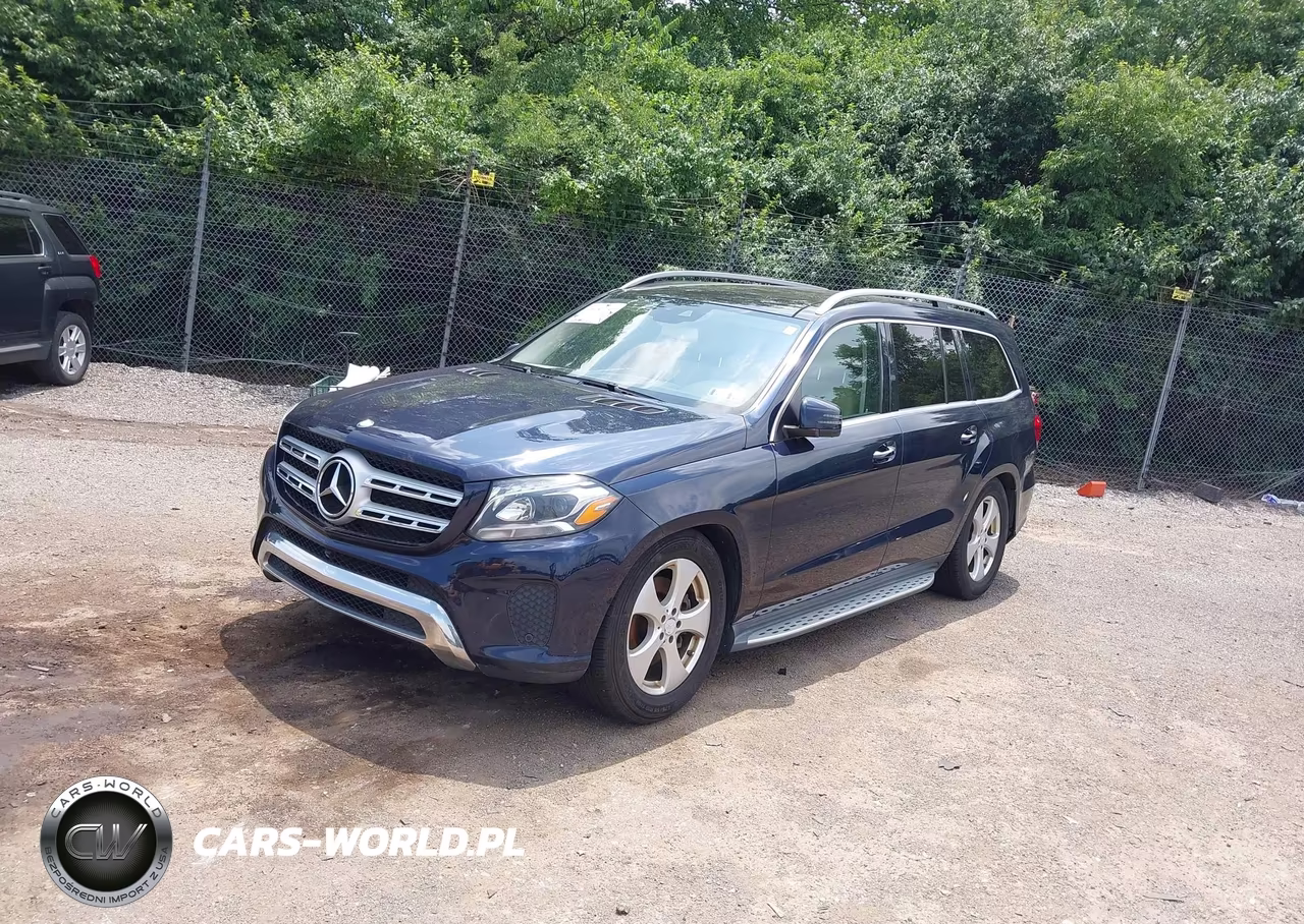 2017 Mercedes-Benz Gls 450 4Matic VIN:4JGDF6EE3HA787633 - 2