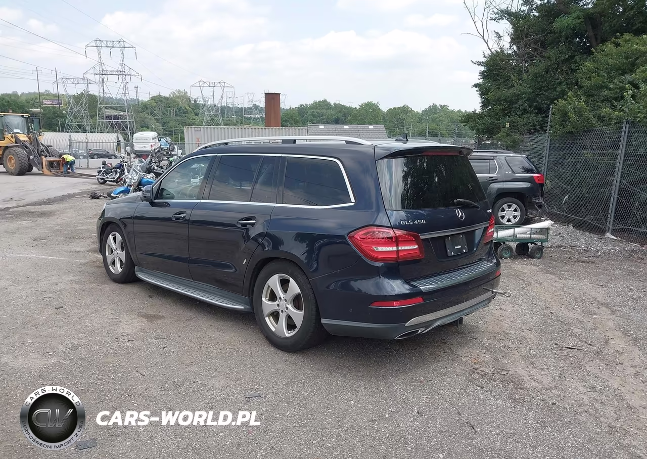 2017 Mercedes-Benz Gls 450 4Matic VIN:4JGDF6EE3HA787633 - 3