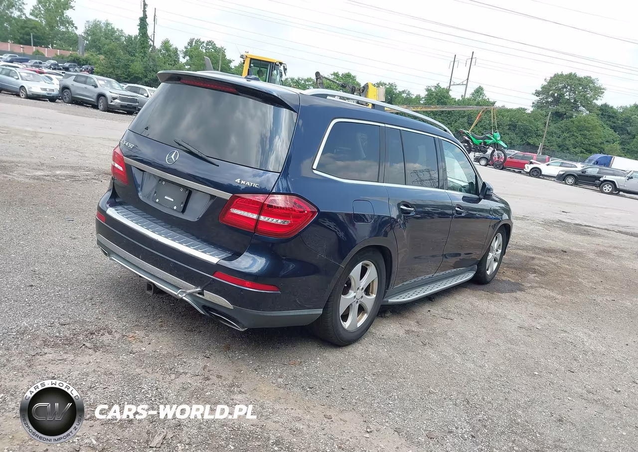 2017 Mercedes-Benz Gls 450 4Matic VIN:4JGDF6EE3HA787633 - 4