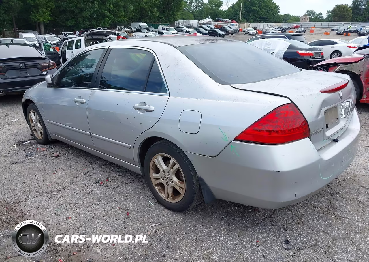 2007 Honda Accord 2.4 Se VIN:JHMCM56317C016568 - 3