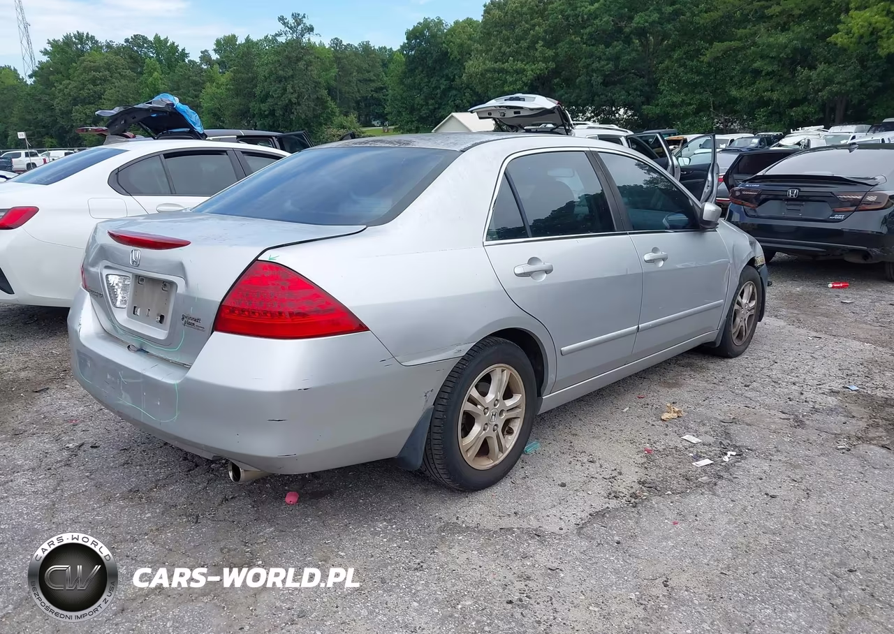 2007 Honda Accord 2.4 Se VIN:JHMCM56317C016568 - 4