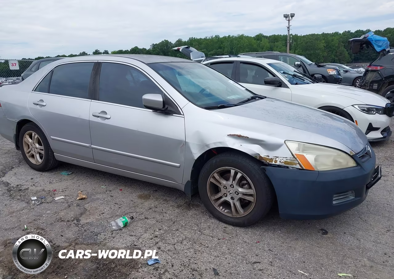 2007 Honda Accord 2.4 Se VIN:JHMCM56317C016568 - 6