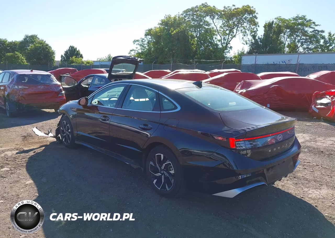 2025 Hyundai Sonata Sel VIN:KMHL64JA4SA469675 - 3