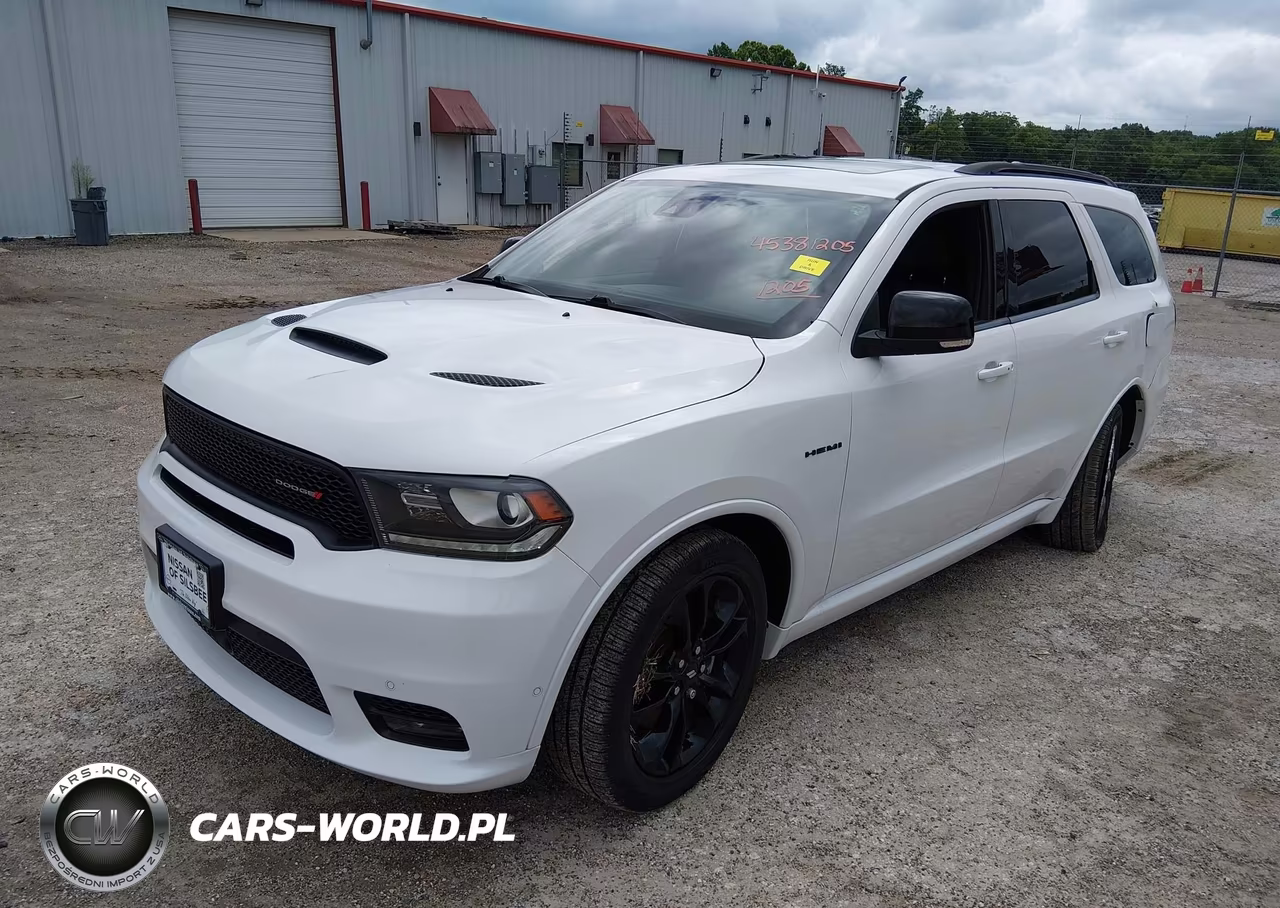 2020 Dodge Durango R-T Rwd VIN:1C4SDHCT5LC307491 - 2