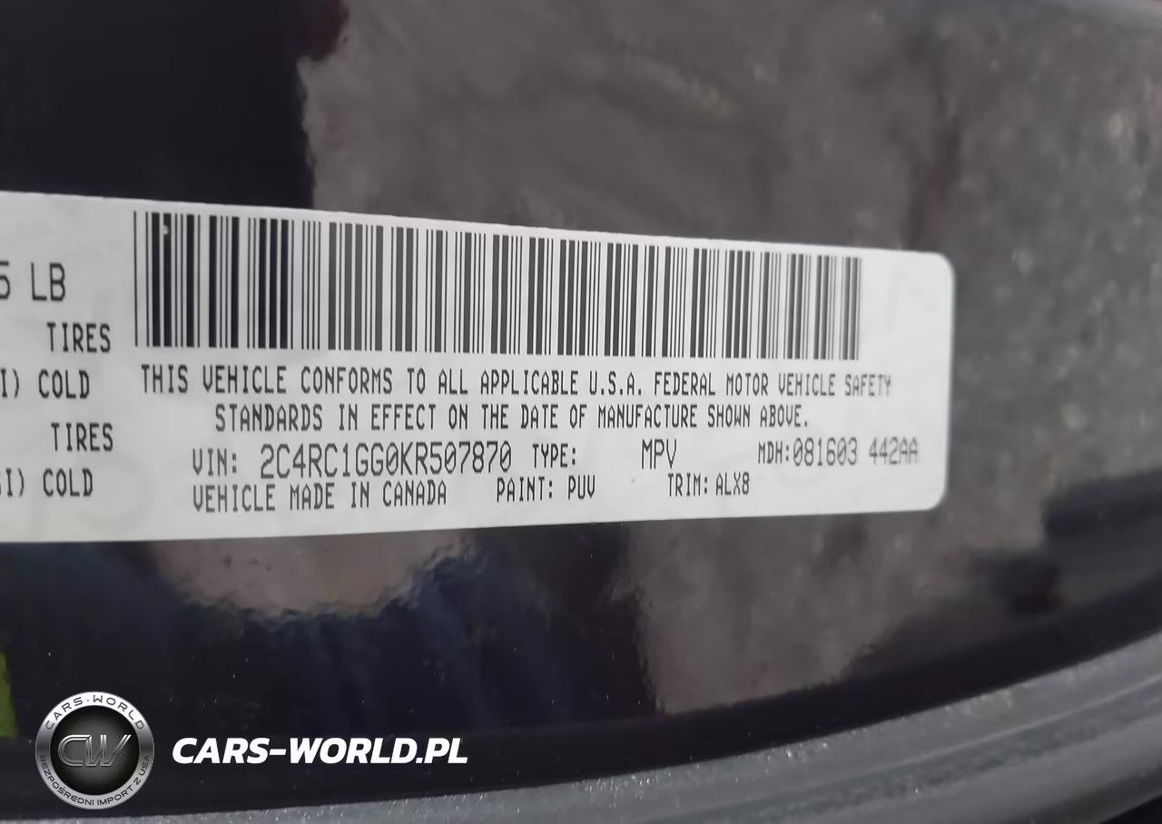 2019 Chrysler Pacifica Limited VIN:2C4RC1GG0KR507870 - 9