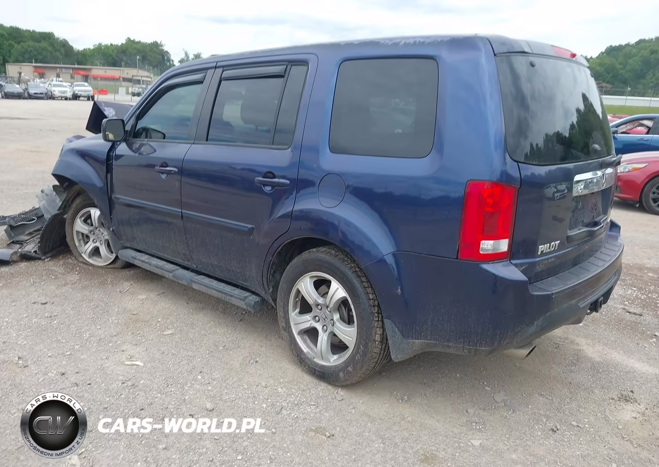 2013 Honda Pilot Ex-L VIN:5FNYF4H65DB011987 - 3