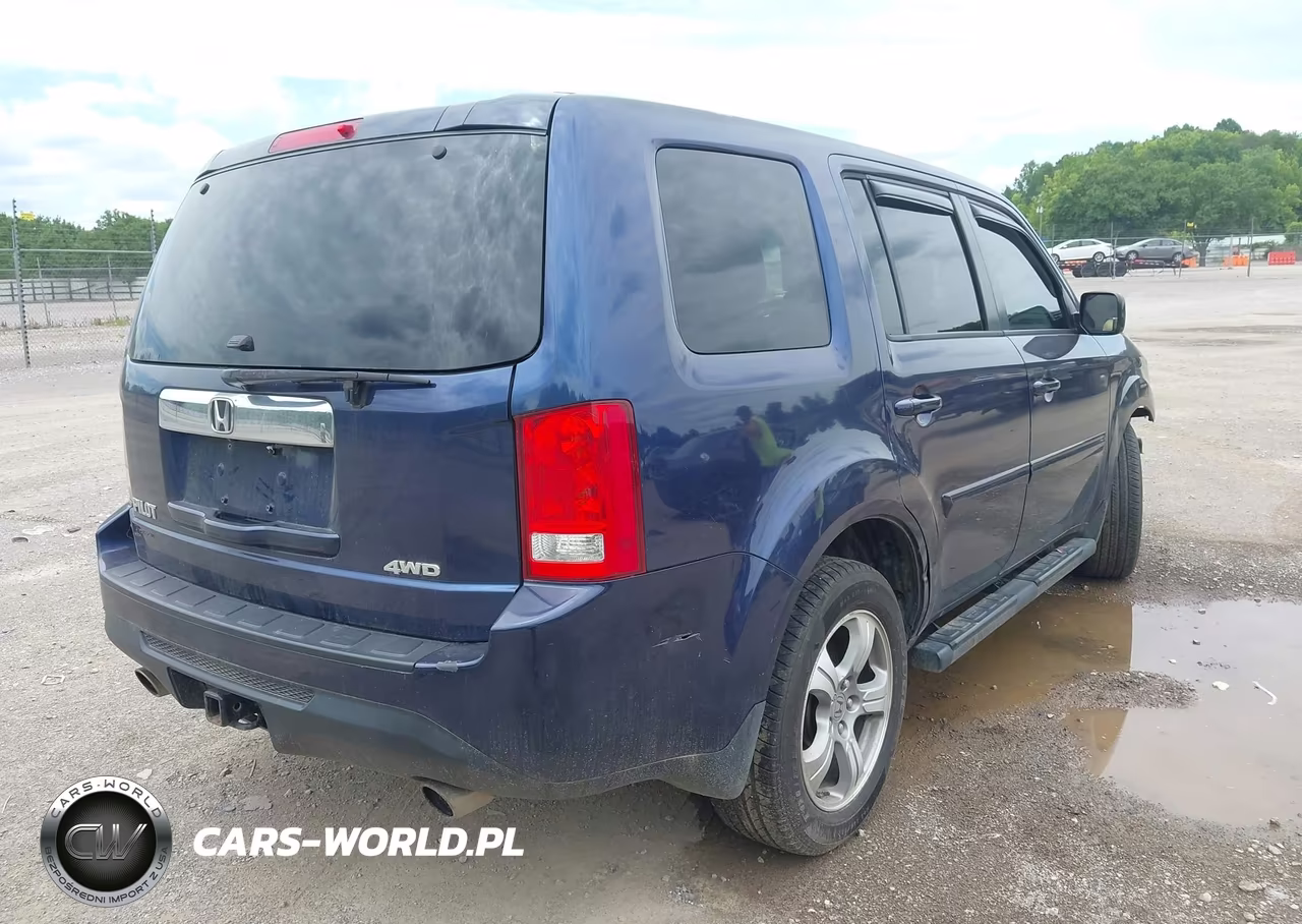 2013 Honda Pilot Ex-L VIN:5FNYF4H65DB011987 - 4