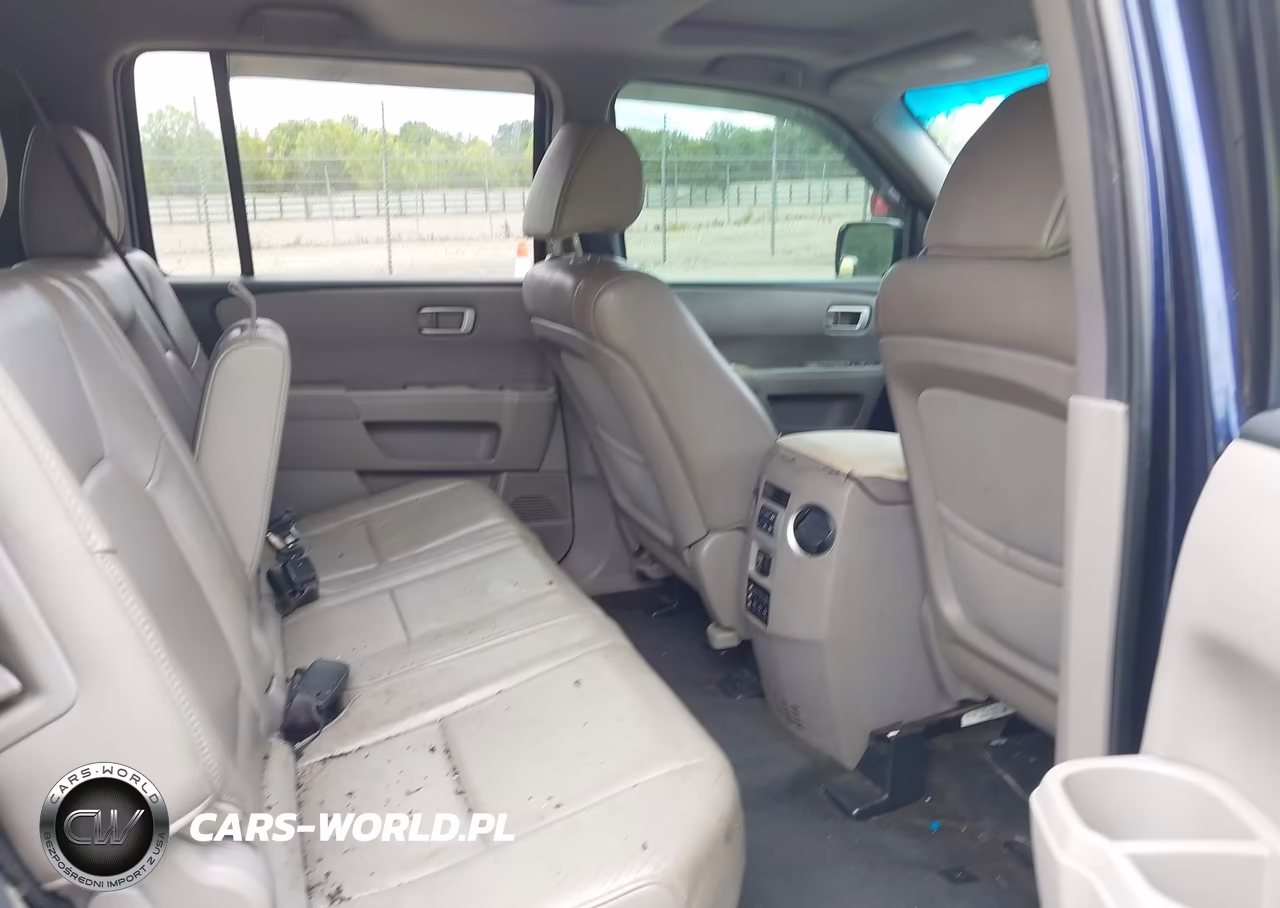 2013 Honda Pilot Ex-L VIN:5FNYF4H65DB011987 - 8