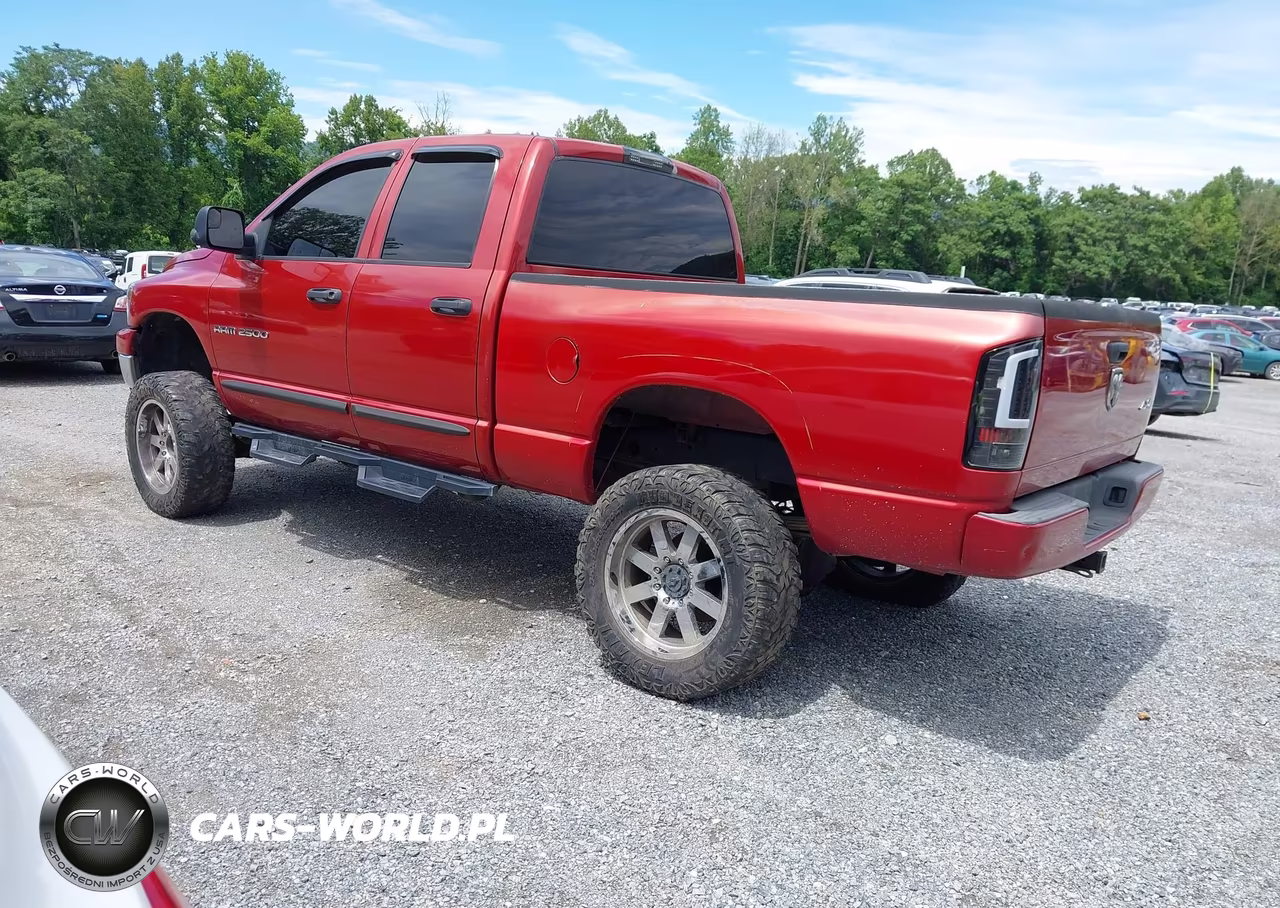 2006 Dodge Ram 2500 Slt-Trx4 Off Road-Sport-Power Wagon VIN:3D7KS28C46G288161 - 3