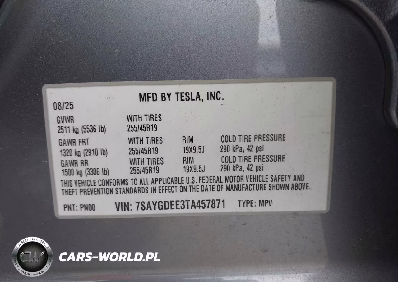2026 Tesla Model Y All-Wheel Drive-Long Range Launch Series-Premium All-Wheel Drive VIN:7SAYGDEE3TA457871 - 9
