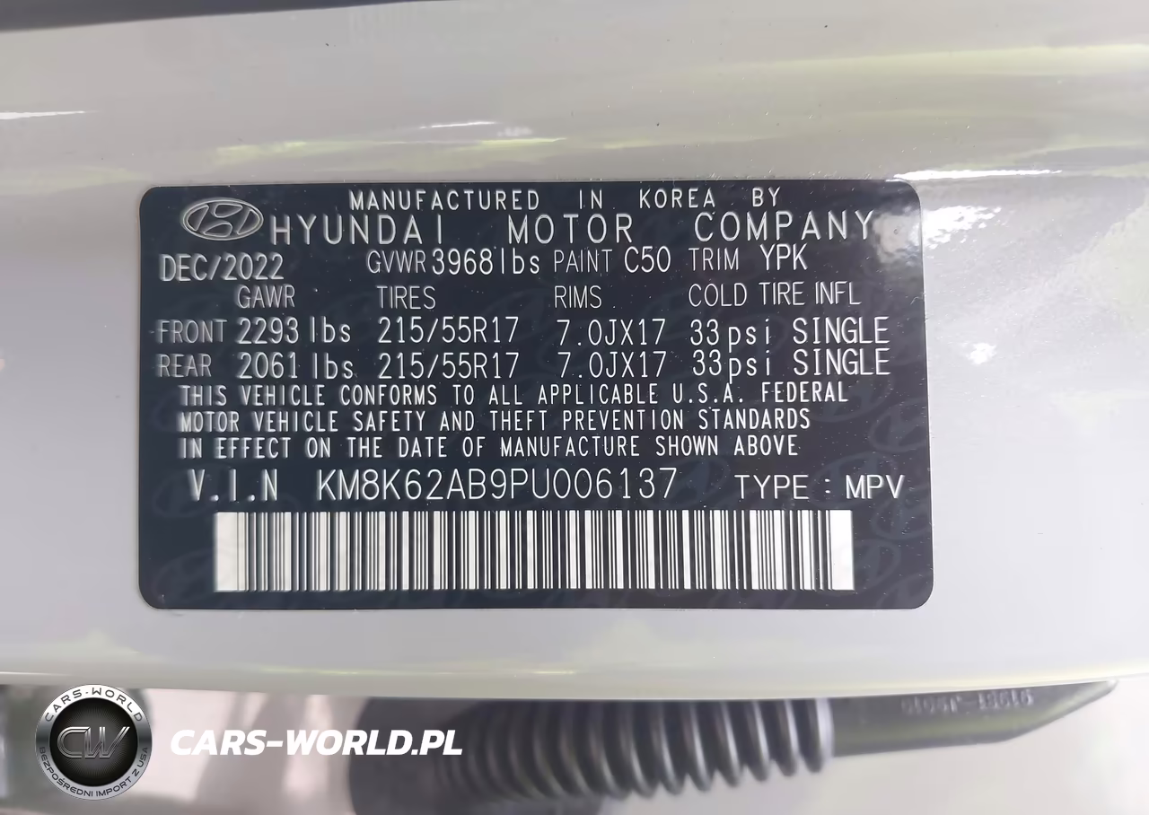2023 Hyundai Kona Sel VIN:KM8K62AB9PU006137 - 9