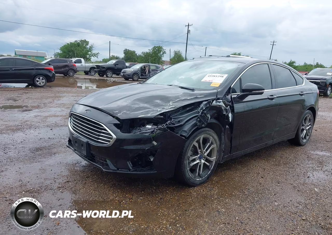 2019 Ford Fusion Sel VIN:3FA6P0CD9KR259485 - 2