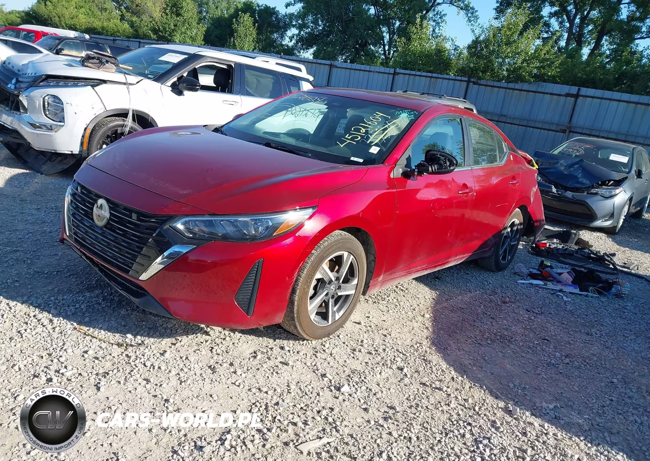 2024 Nissan Sentra Sv VIN:3N1AB8CV2RY335805 - 2