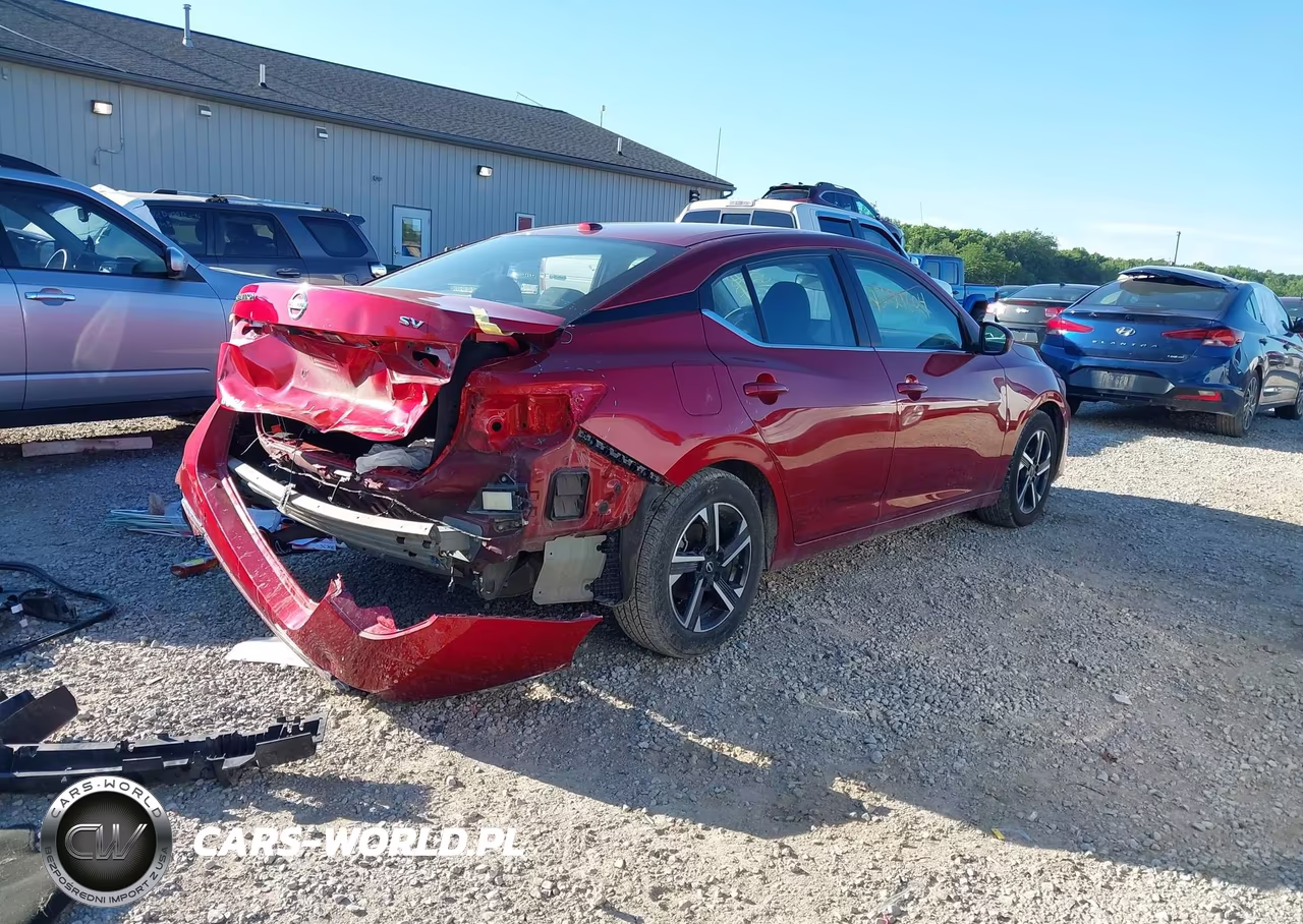 2024 Nissan Sentra Sv VIN:3N1AB8CV2RY335805 - 4