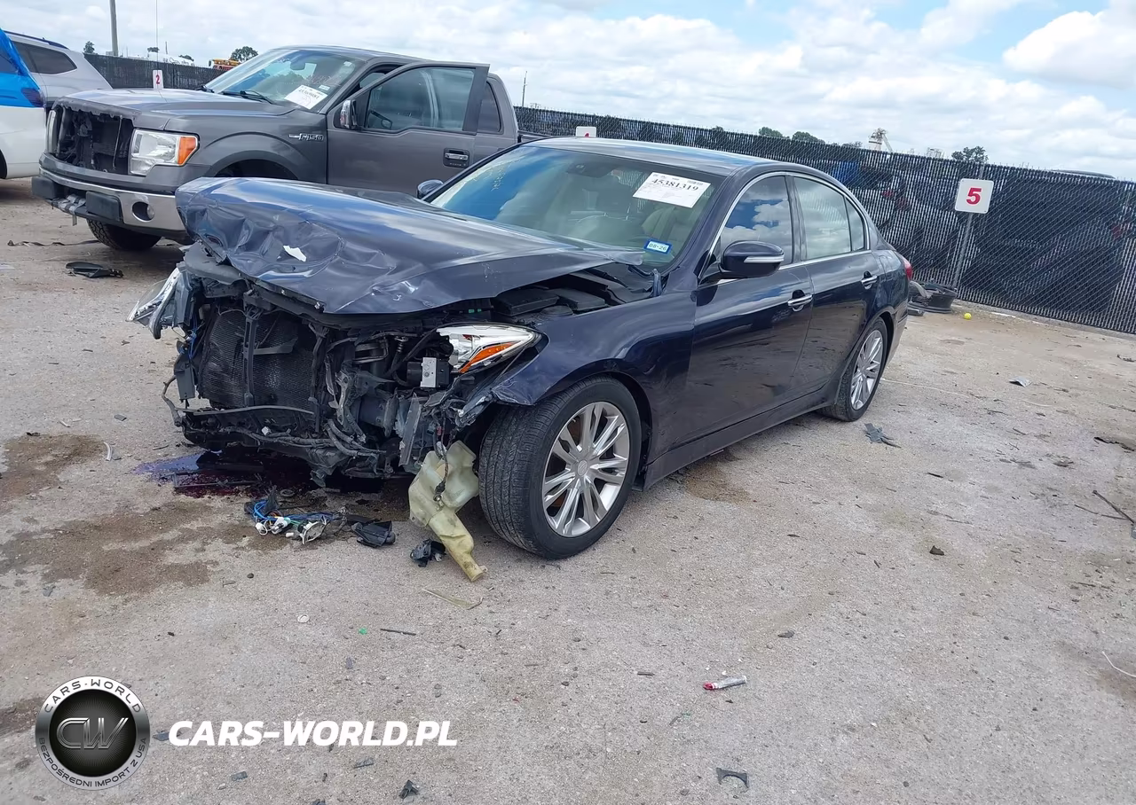 2013 Hyundai Genesis 3.8 VIN:KMHGC4DD0DU222123 - 2
